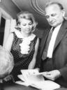 Gerty und Albert Drach bei Adolf Waschel um 1968 © Adolf Waschel